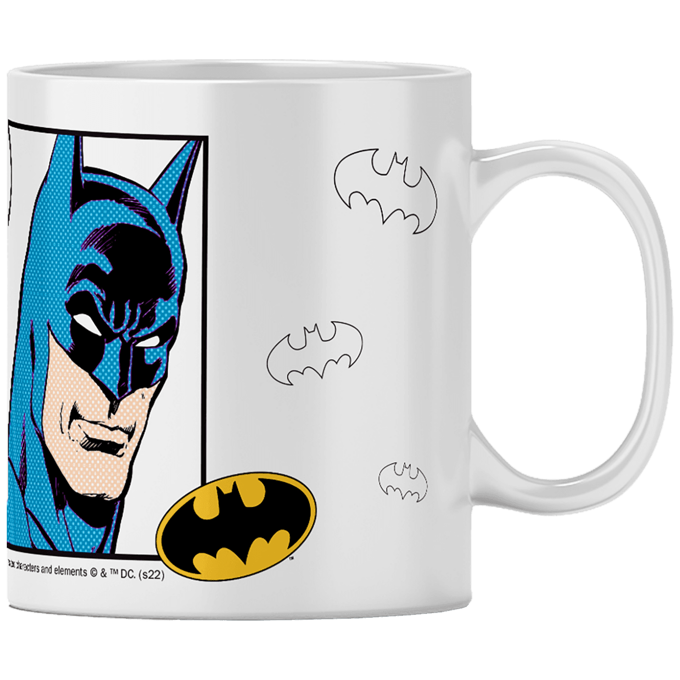 DC Šolja Batman 056, 330 ml, Bijela