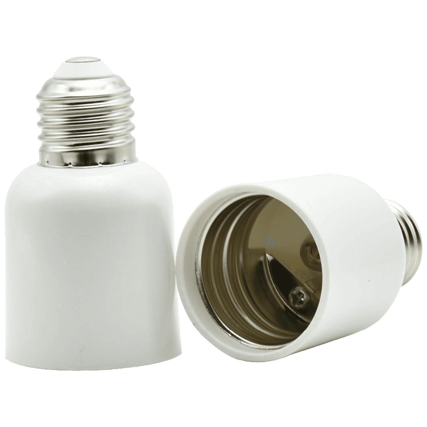 MKC Adapter za sijalično grlo E27 na E40, Bijeli