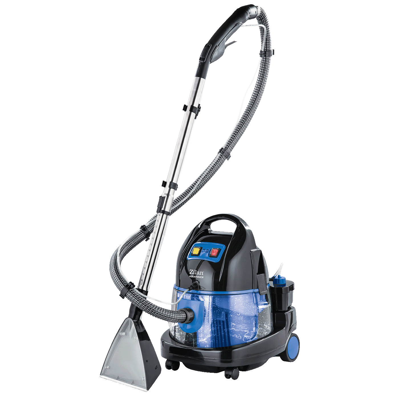 ZILAN Usisavač za suho i mokro usisavanje ZLN2013, dubinsko pranje, 2200W, Crno-Plavi