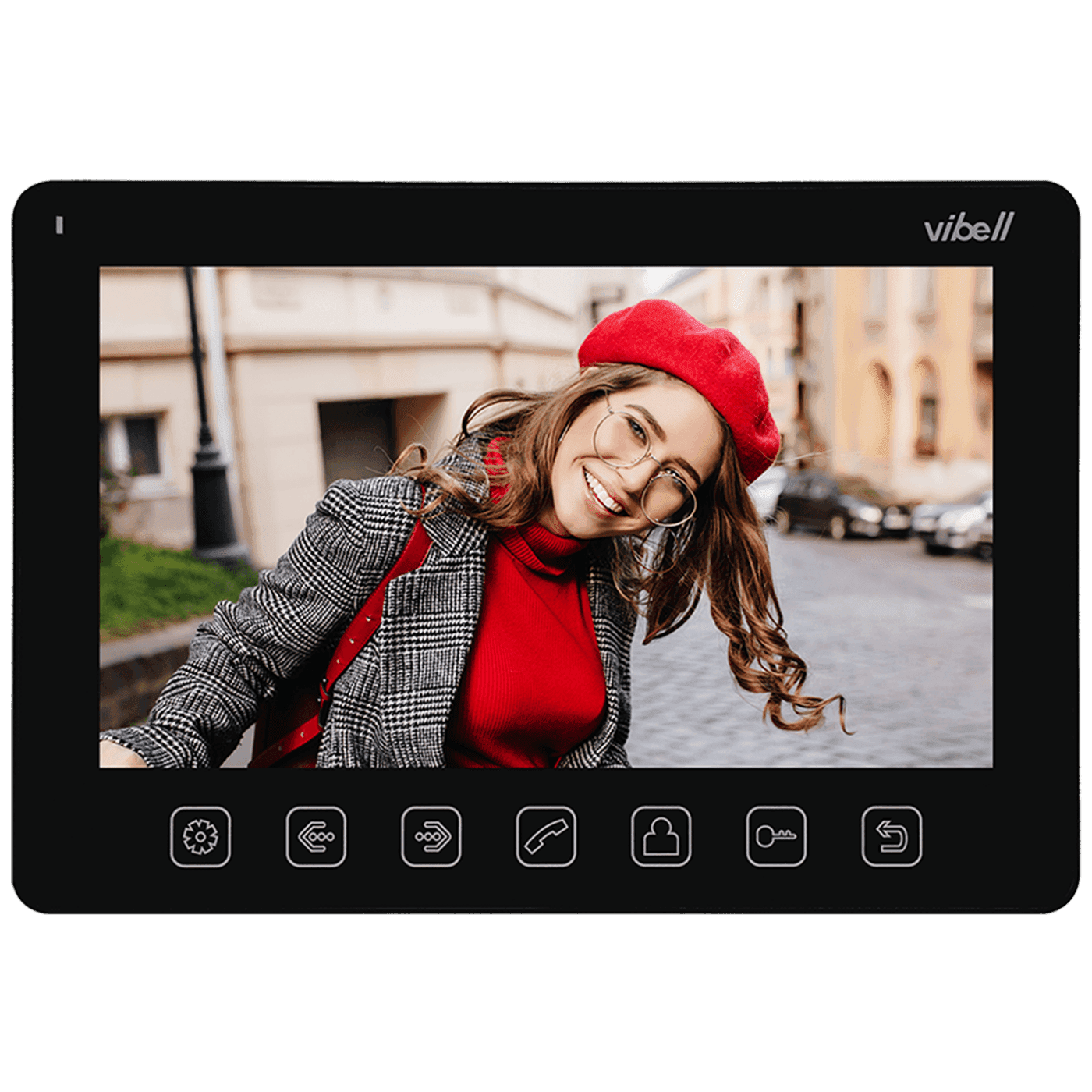 VIBELL Video interfon unutarnja jedinica VIBELL OR-VID-EX-1057MV/B, Crna