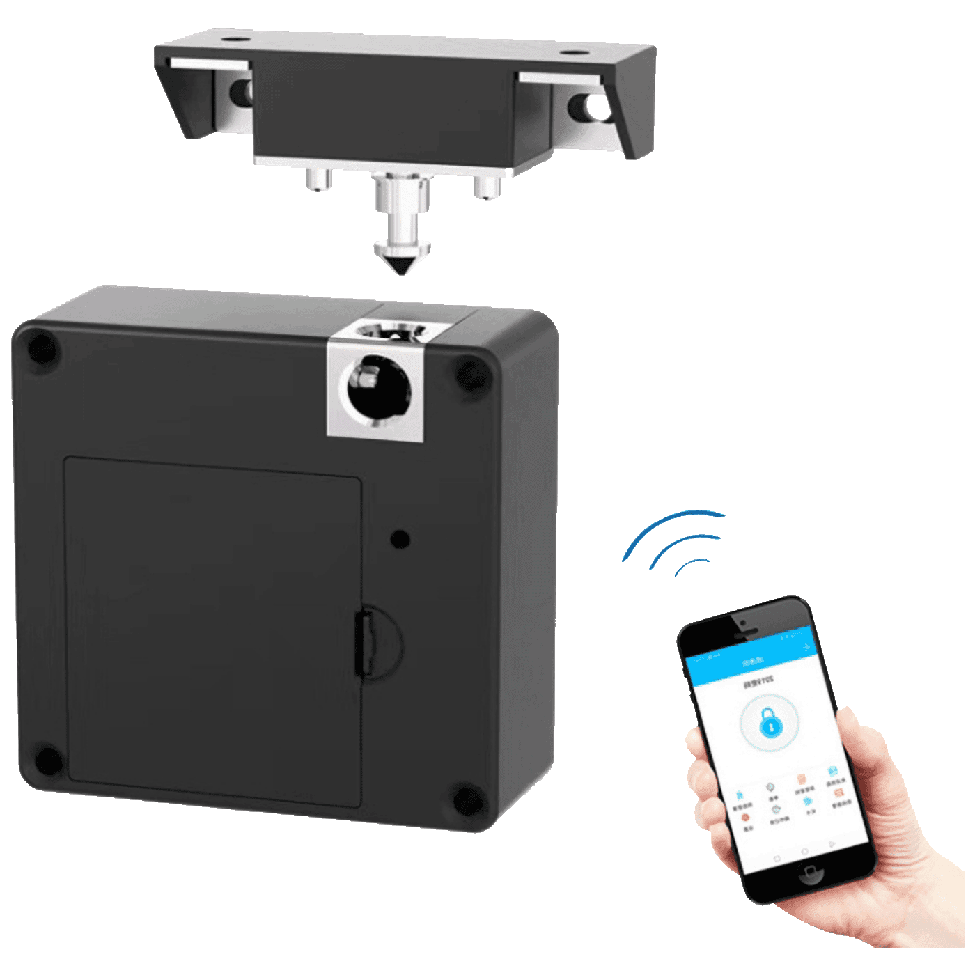 NN-SU Univerzalna brava ormarića, Crna