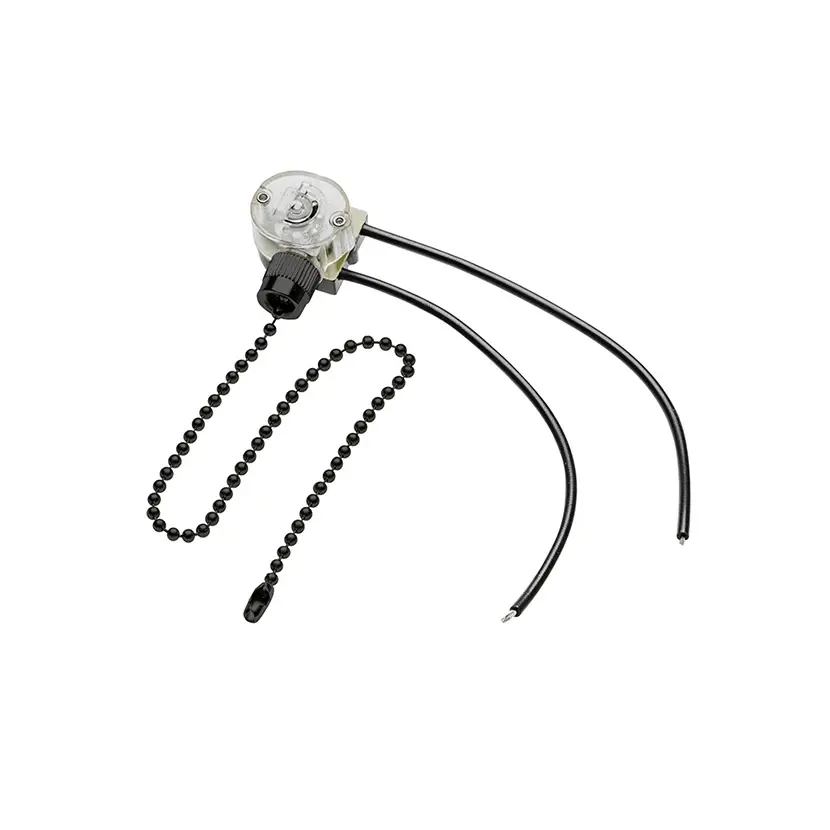 Prekidač, Povlačenje, Tip 1, IP20, Crni