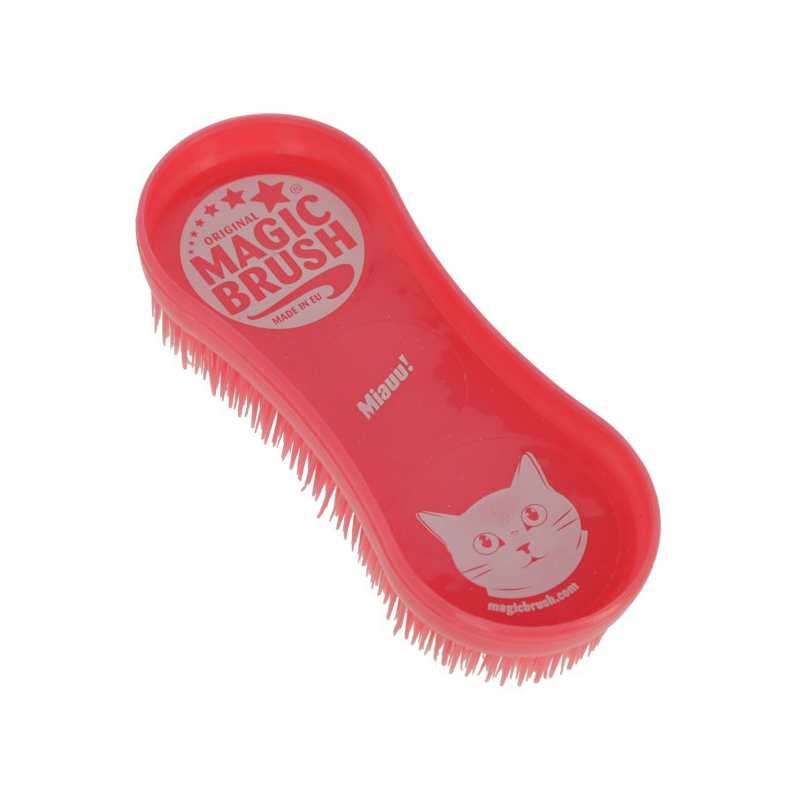 KERBL Četka za mačke Magic Brush, Crvena
