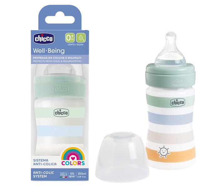 Flasica wb pvc 0%bpa silikon 150ml zelena