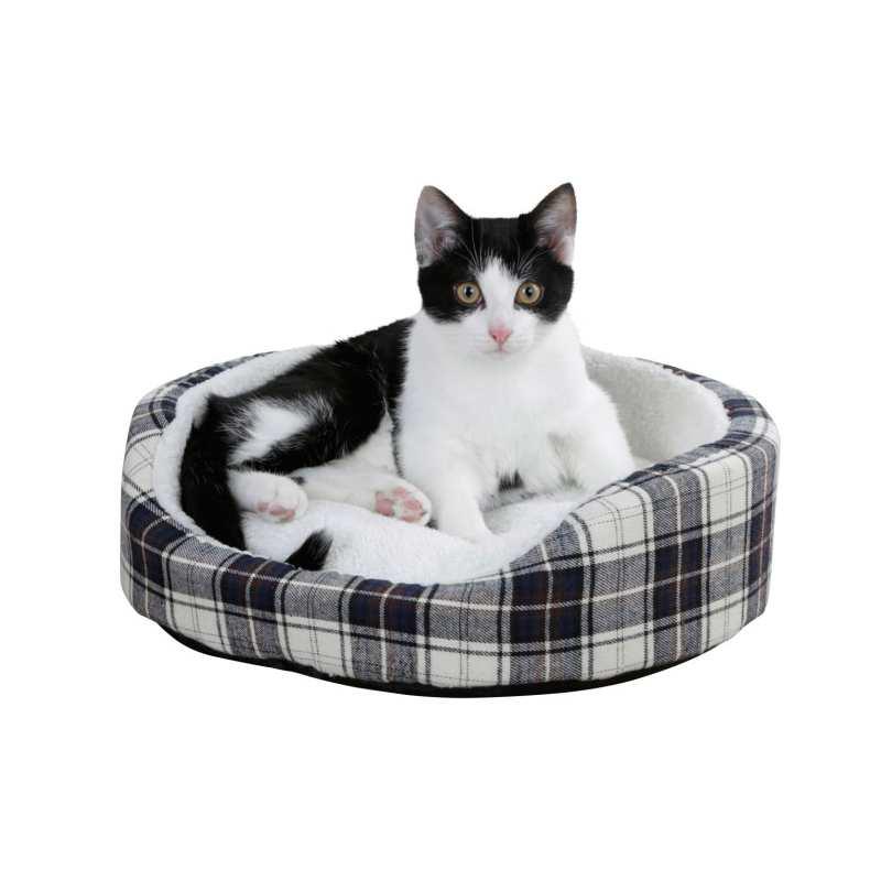 KERBL Krevet za kućne ljubimce Milky, Crno-bijeli