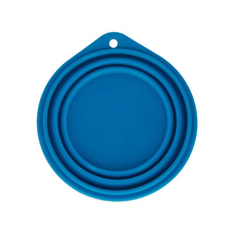 KERBL Silikonska posuda za putovanje, 250 ml, Plava