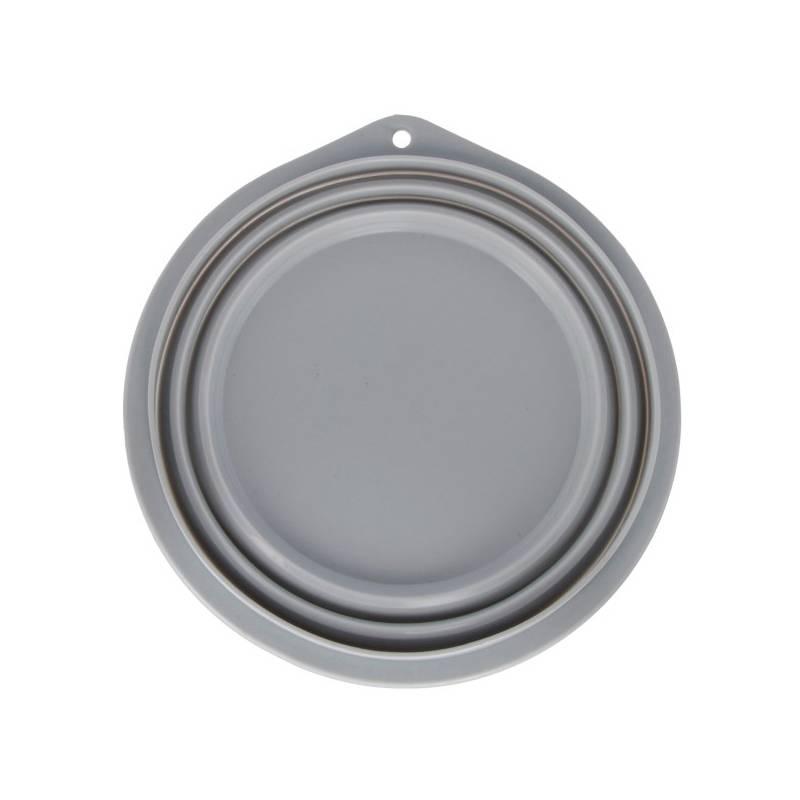 KERBL Silikonska posuda za putovanje, 2000 ml, Siva