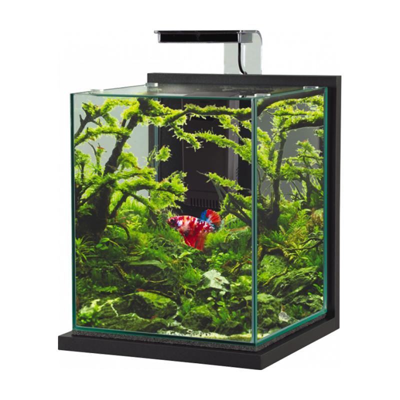 ZOLUX Akvarijum za ribe Jalaya, 18.7L, Crni