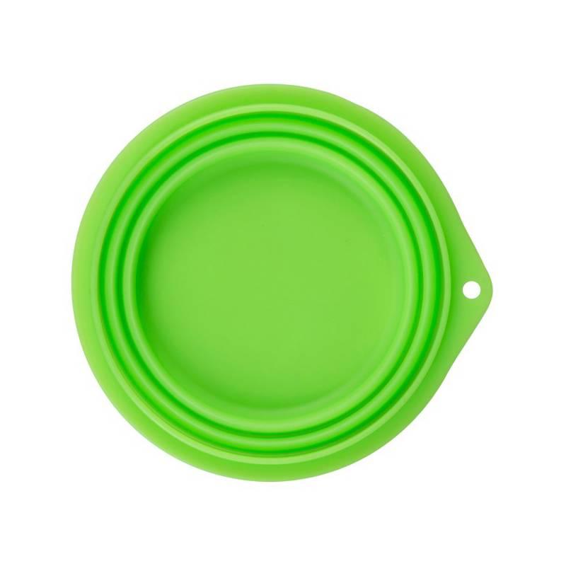 KERBL Silikonska posuda za putovanje, 1000 ml, Zelena