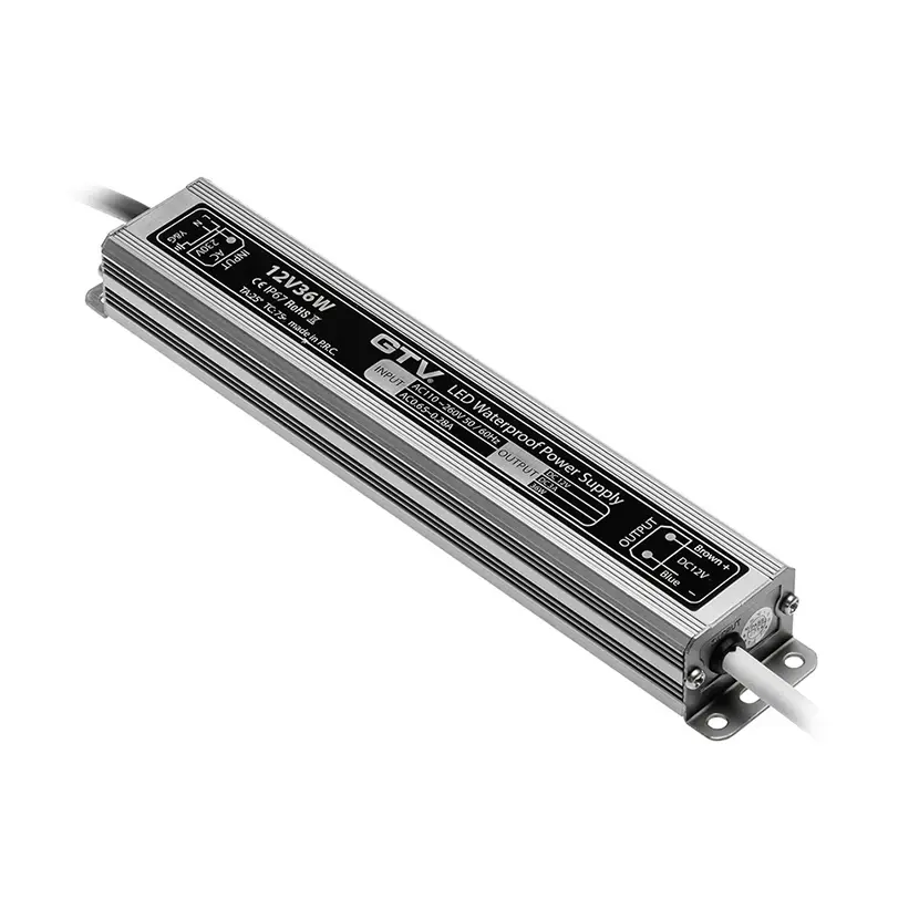 GTV LED napajanje, aluminijsko, 36W, 110-260V, 12VDC, IP67
