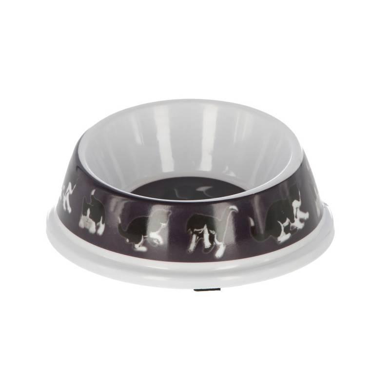 KERBL Posuda za hranu, 140ml, Crno-bijela