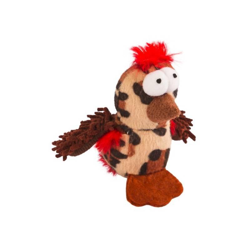 KERBL Igračka za mačke Kokoška, Šarena