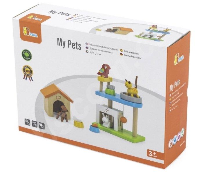 Master Igračka Master drveni set moji ljubimci