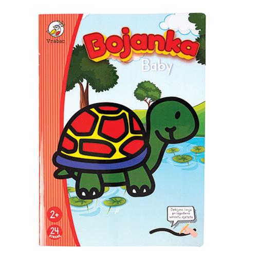 Vrabac Bojanka Lapsi Kornjača A4