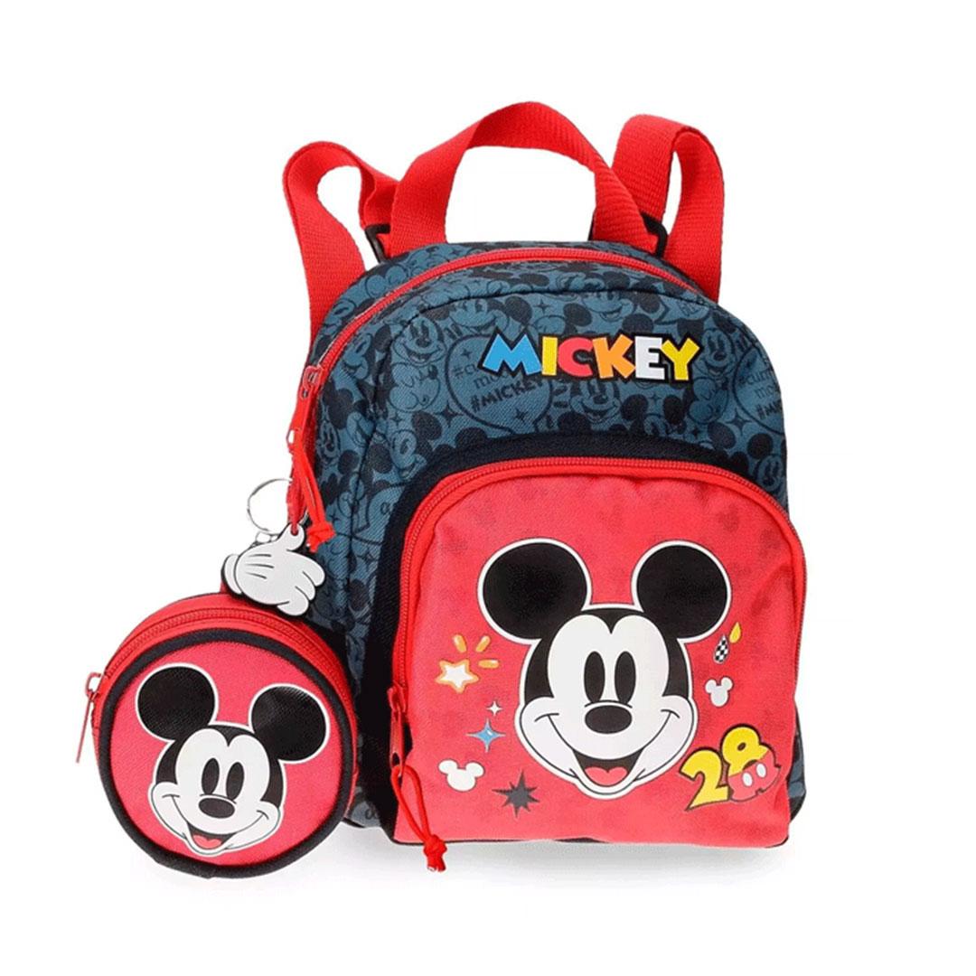 Disney Predškolski ranac Mickey get Moving 2622021, Crveni