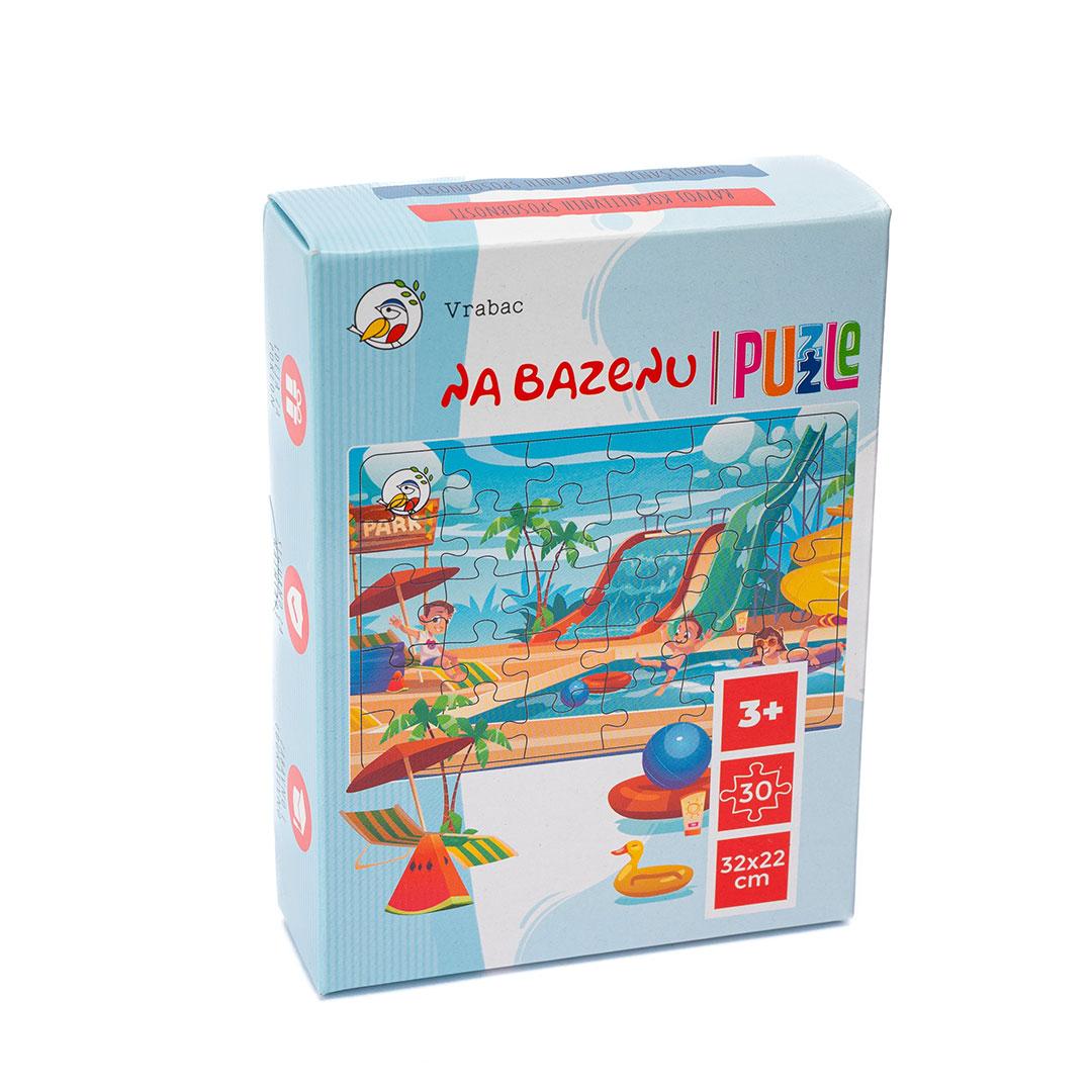 Vrabac Slagalica Chippy Na bazenu, 30 dijelova