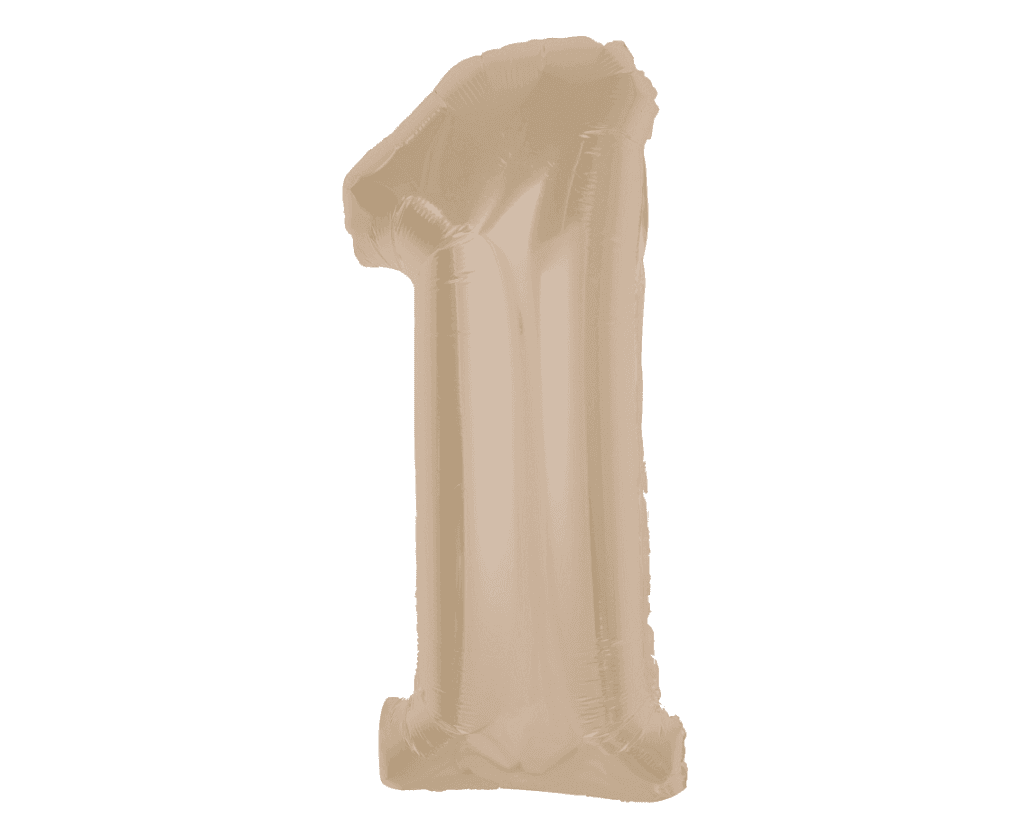 Gemar Folijski Balon 92cm Broj 1 Ch-S9L1, Krem