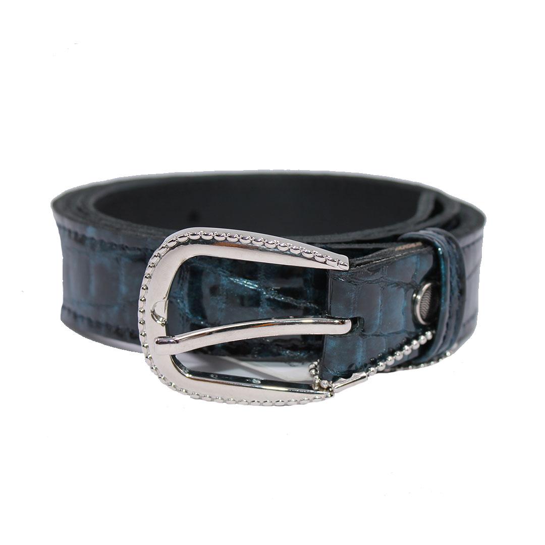 Falco Ženski kožni kaiš 2506, Plavi