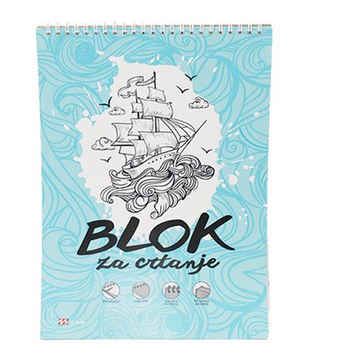 MyLine Blok za crtanje A4 Akvarel, 50 listova