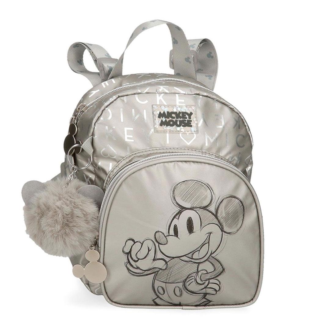 Disney Predškolski ranac Mickey 100, Sivi