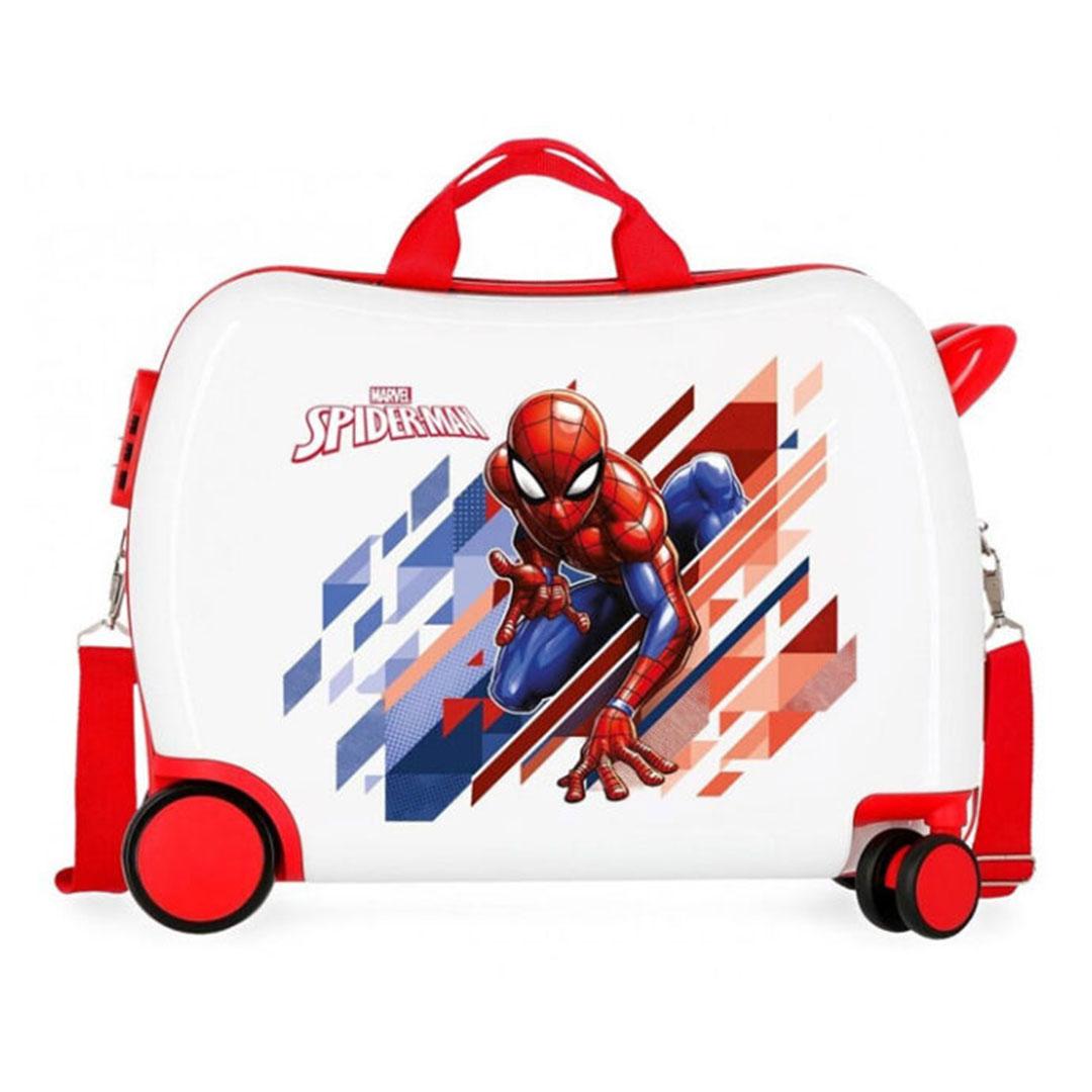 Marvel Kofer Spiderman Geo 2419861, ABS , Crveno-bijeli