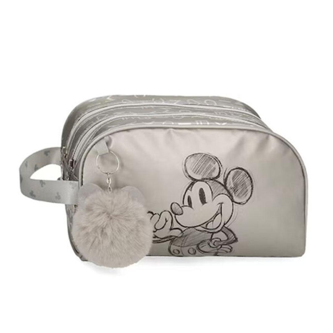 Disney Neseser Mickey 100, ABS, Sivi