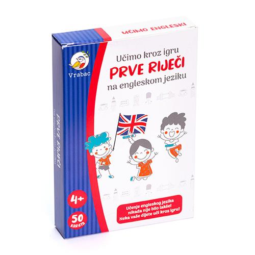 Vrabac Karte Fifty Učimo engleski