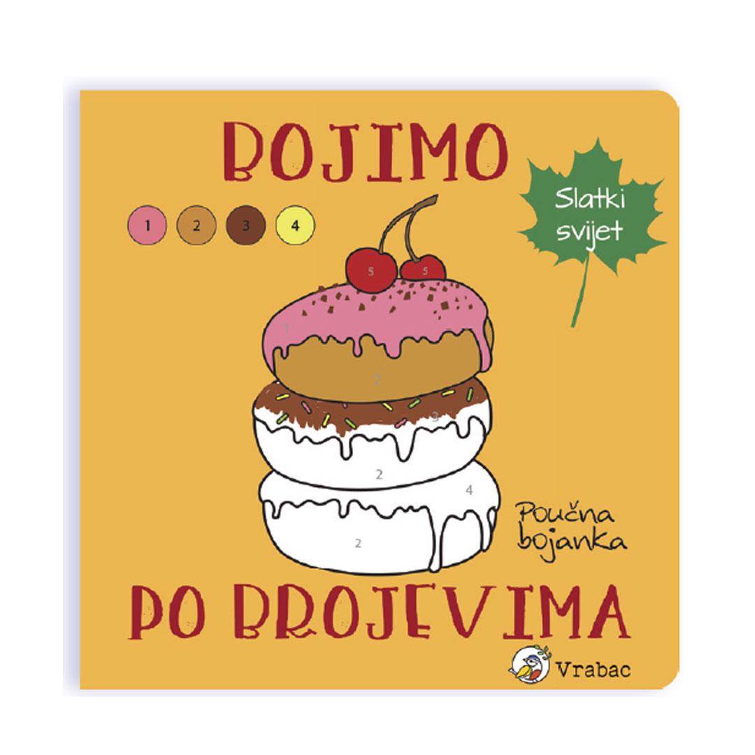 Vrabac Bojanka Numero Slatki svijet