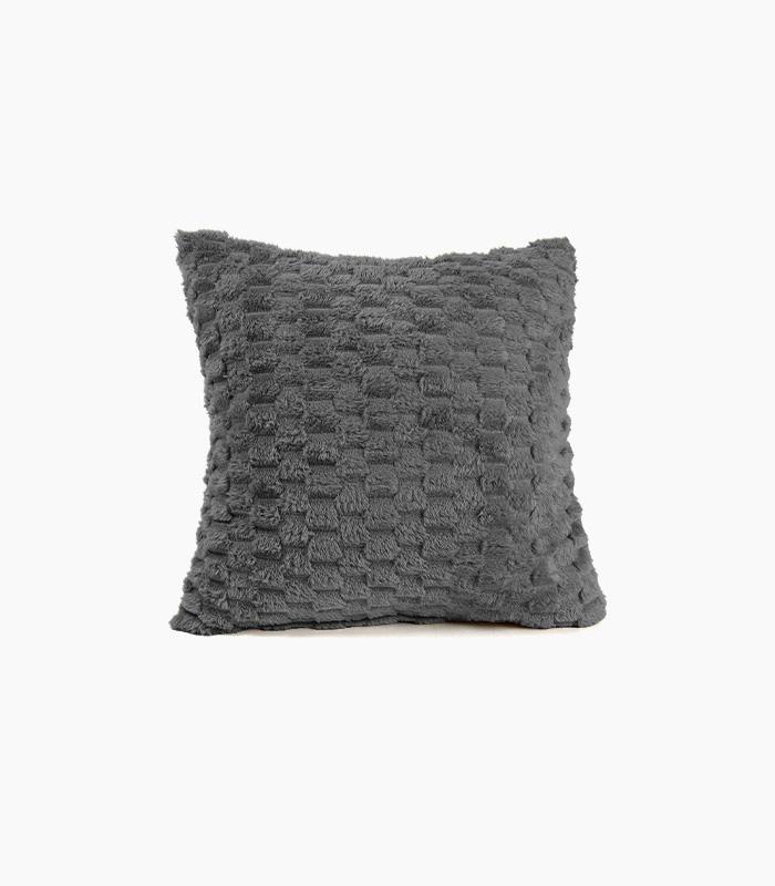 Dekorativni jastuk 40x40cm, Tamnosiva