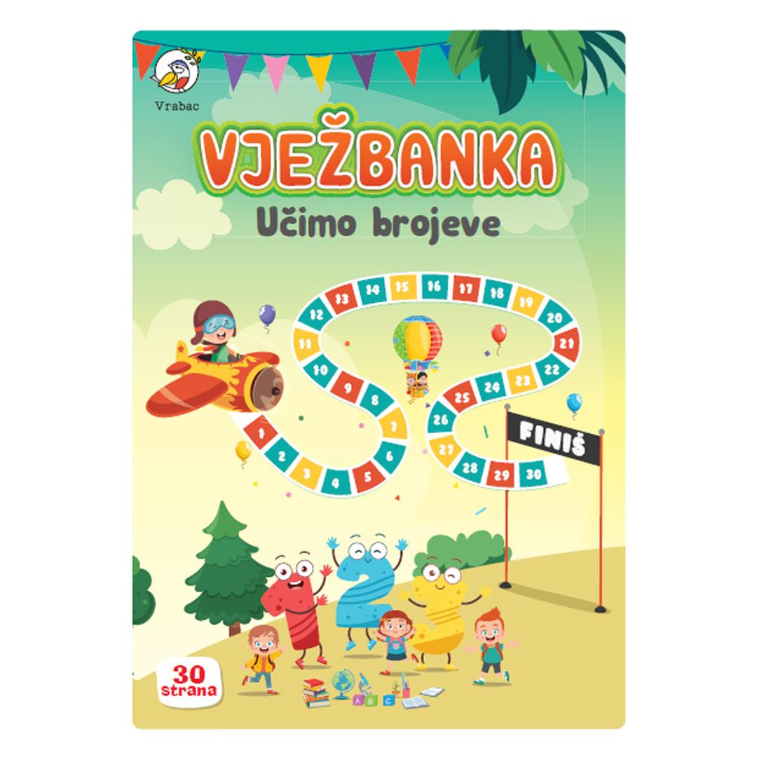 Vrabac Vježbanka Plumi Učimo brojeve 2