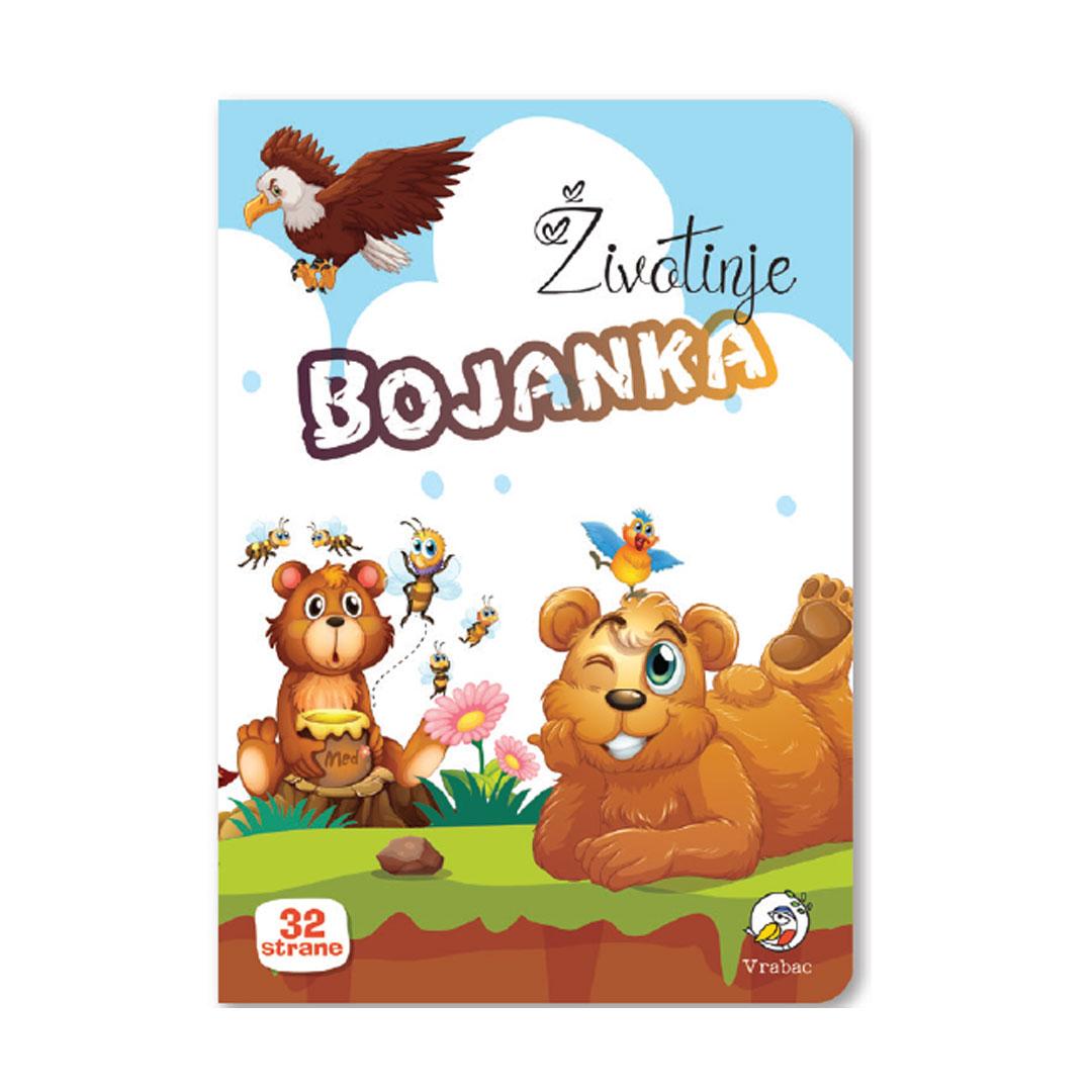 Vrabac Bojanka Timi Životinje A5