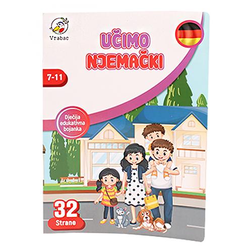 Vrabac Vježbanka Plumi Učimo njemački