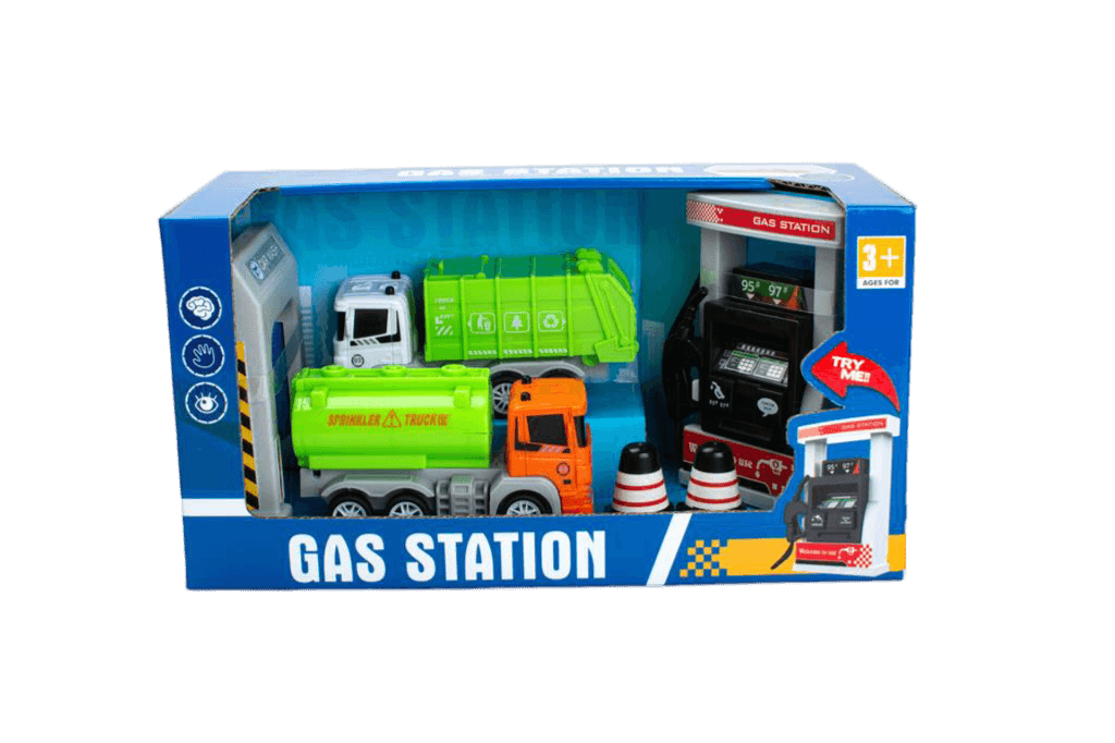 Benzinska pumpa set Mkv025492, 28x14cm