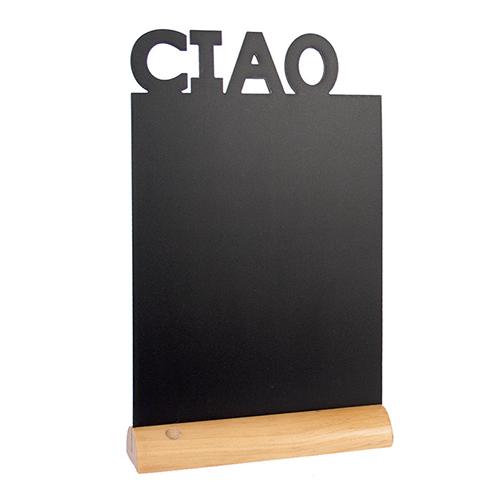 Securit Tabla sa kreda markerom Ciao 25x6x35cm, Crna