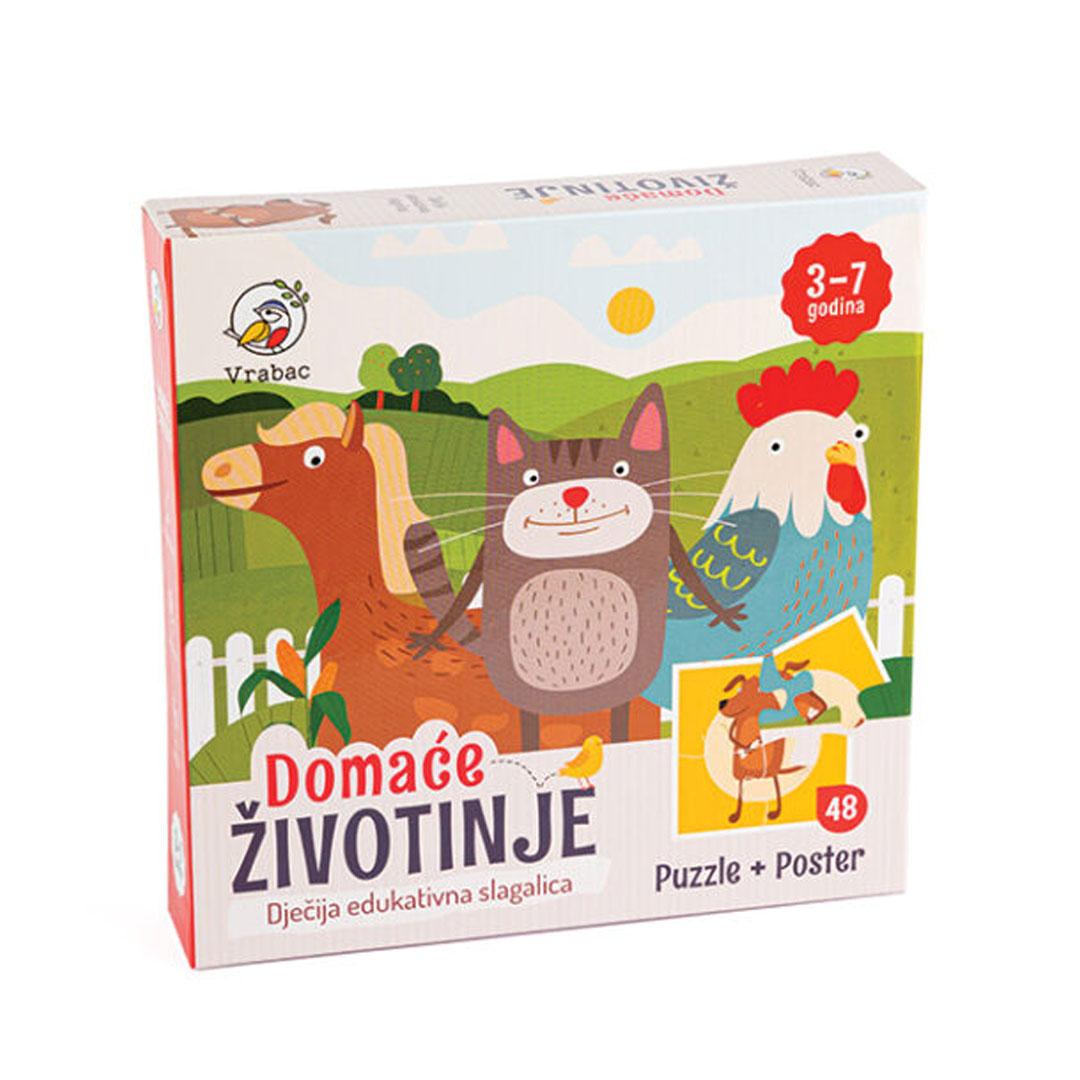 Vrabac Slagalica Astra Domaće životinje