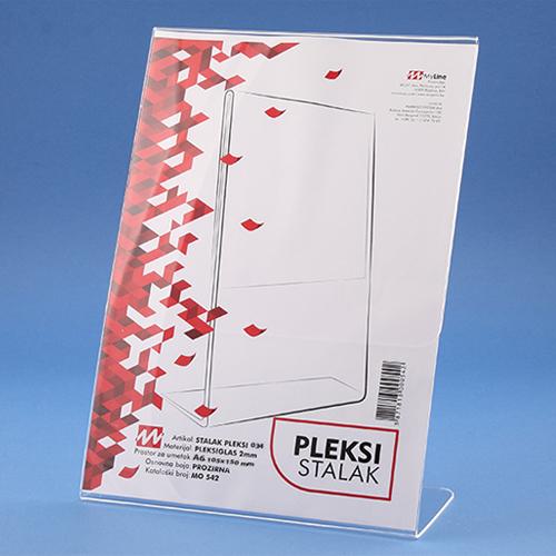 MyLine Pleksi stalak A5, Providni