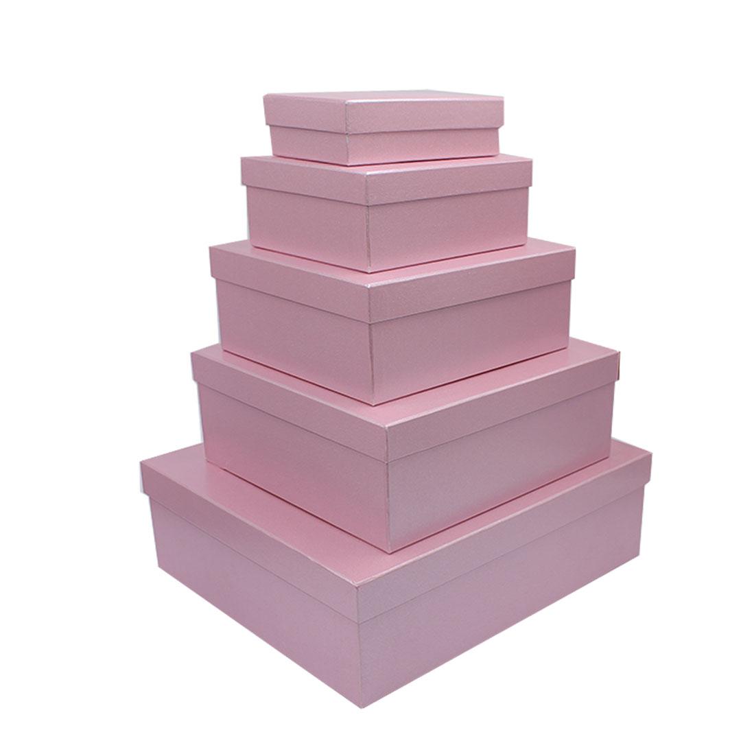 Vrabac Ukrasna kutija Zoi Kubo 75, 5 komada, Roze