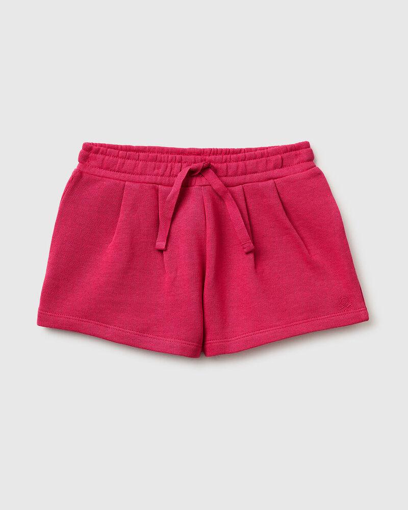 Benetton Kratke hlače za bebe 3J70G901RP-12E-98, Roze