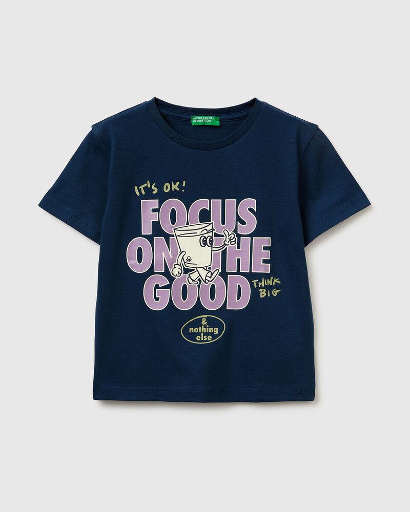 Benetton Majica za bebe 3I1XG10MAP-37T-82, Teget