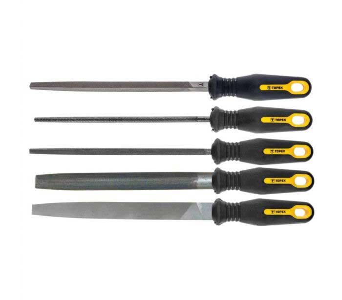 Topex Set turpija za metal 06A250, 5 komada