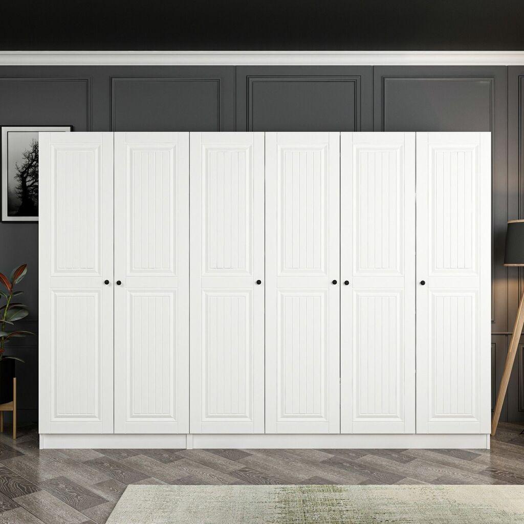 Hanah Home Ormar Kale-4774, 270x210x52 cm, Bijela