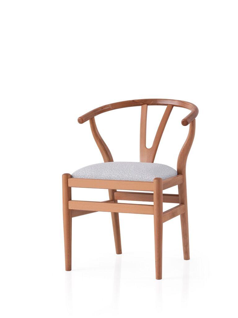 Hanah Home Trpezarijska stolica Magma 4403, 57x78x58 cm, Svijetlosiva