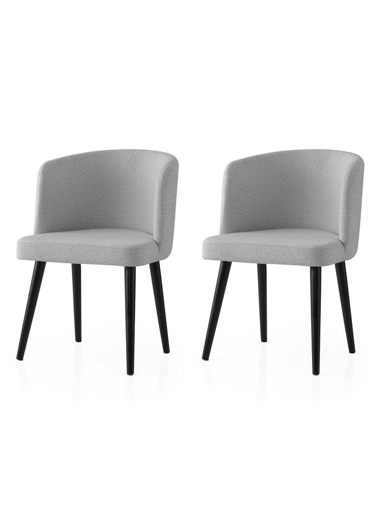 Hanah Home Set trpezarijskih stolica Soft 4101 V2, 2 dijela, Prljavo bijela