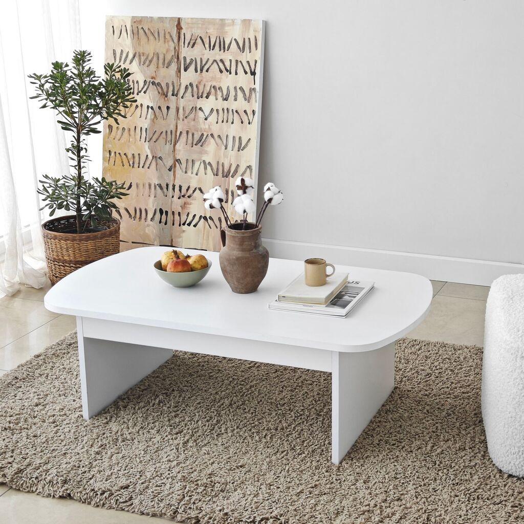 Hanah Home Klub sto Theseus, 105x35x60 cm, Bijeli