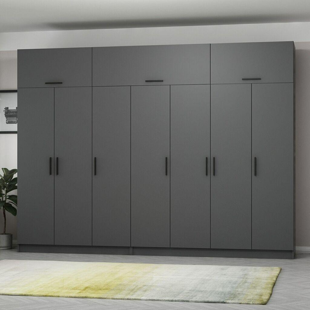 Hanah Home Ormar Kale-5269, 315x255x52 cm, Antracit