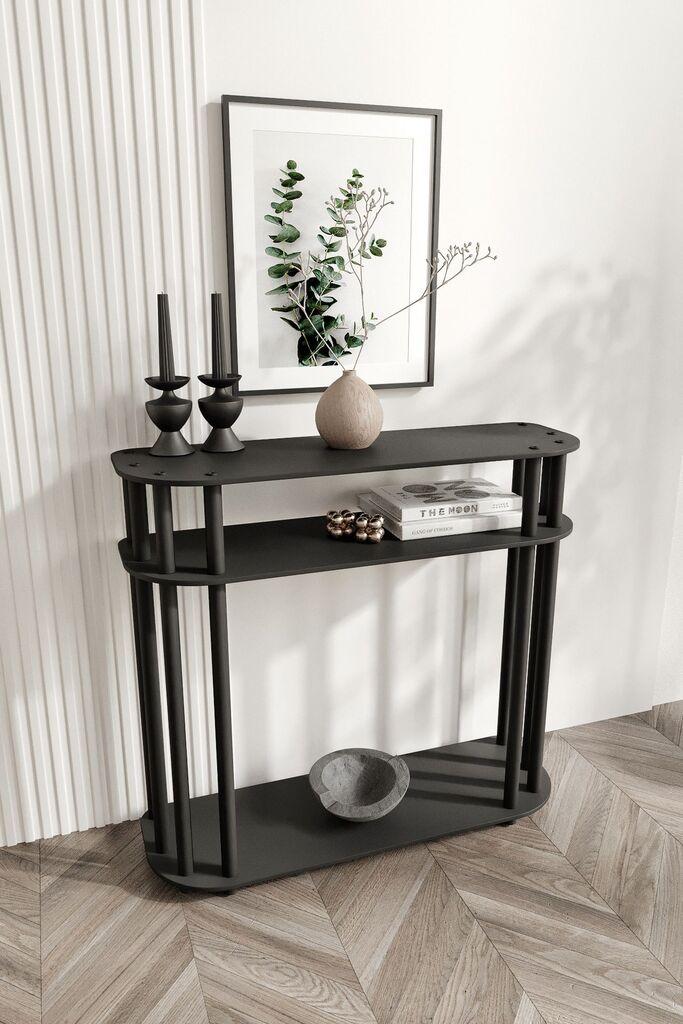 Hanah Home Komoda Cruise, 90x30x84 cm, Crna