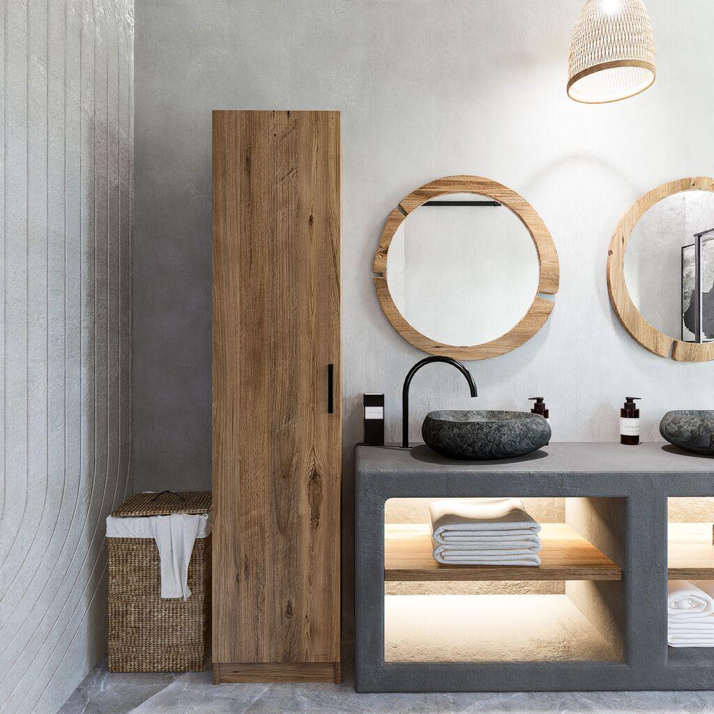 Hanah Home Ormar Yaman, 40x182x47 cm, Orah