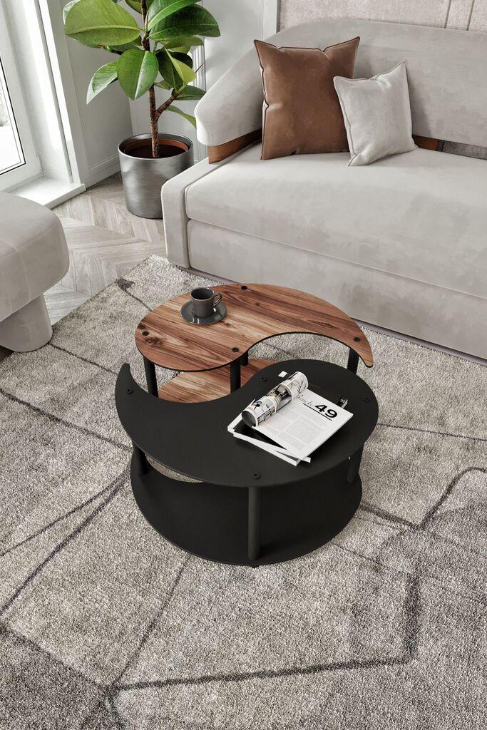 Hanah Home Set klub stolova Yi Yang2L 70, 2 dijela, Smeđa