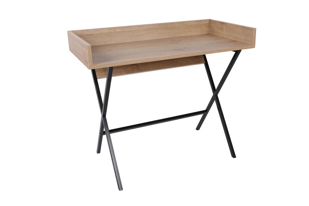 Hanah Home Miguel radni sto, 100x50x89 cm, boje hrasta