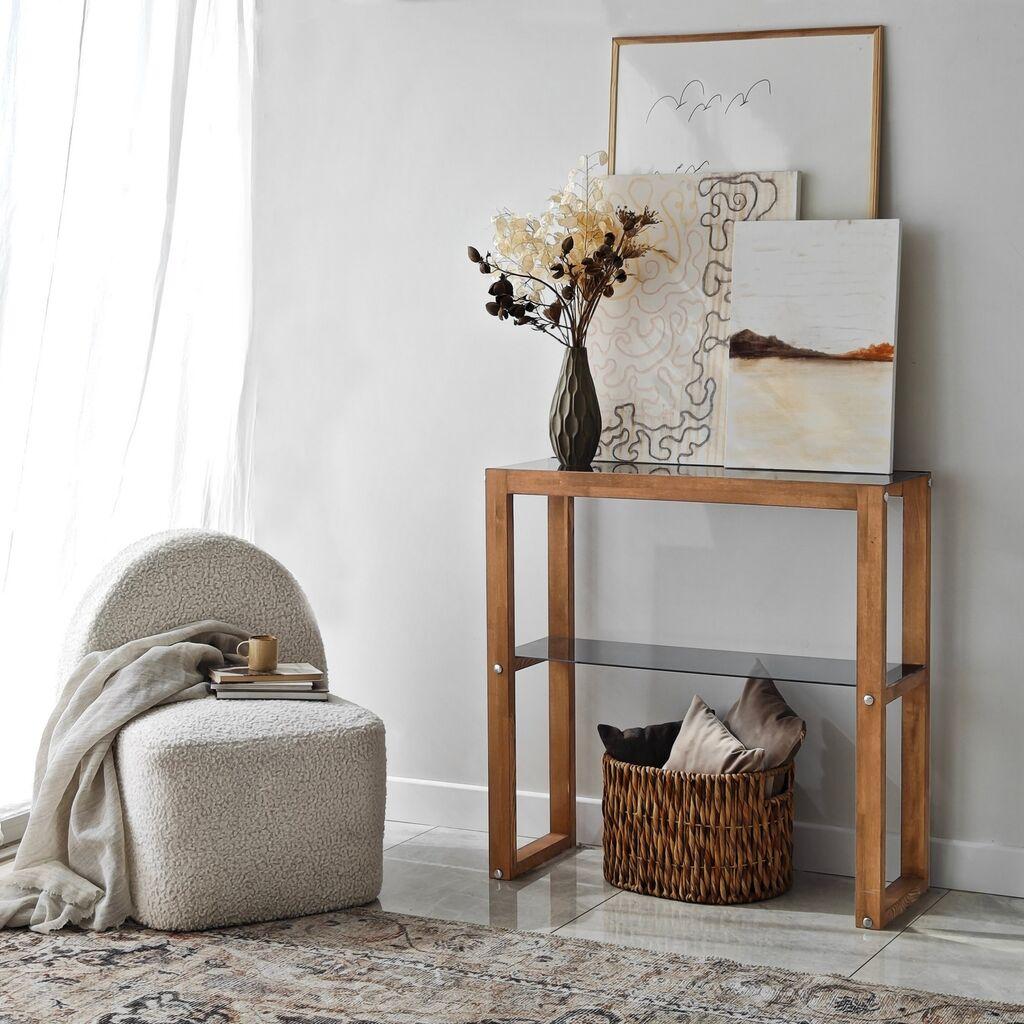 Hanah Home Komoda Via, 85x85x31 cm, Boja oraha